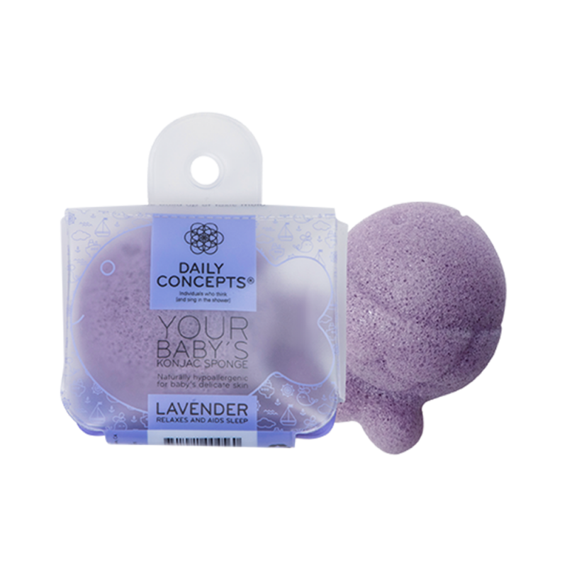 Konjac Sponge Baby Lavender Pasos Verdes
