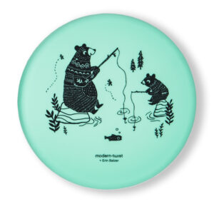 Modern Twist Meal Plate Aqua