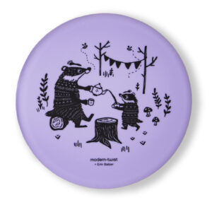 Modern Twist Meal Plate Purple