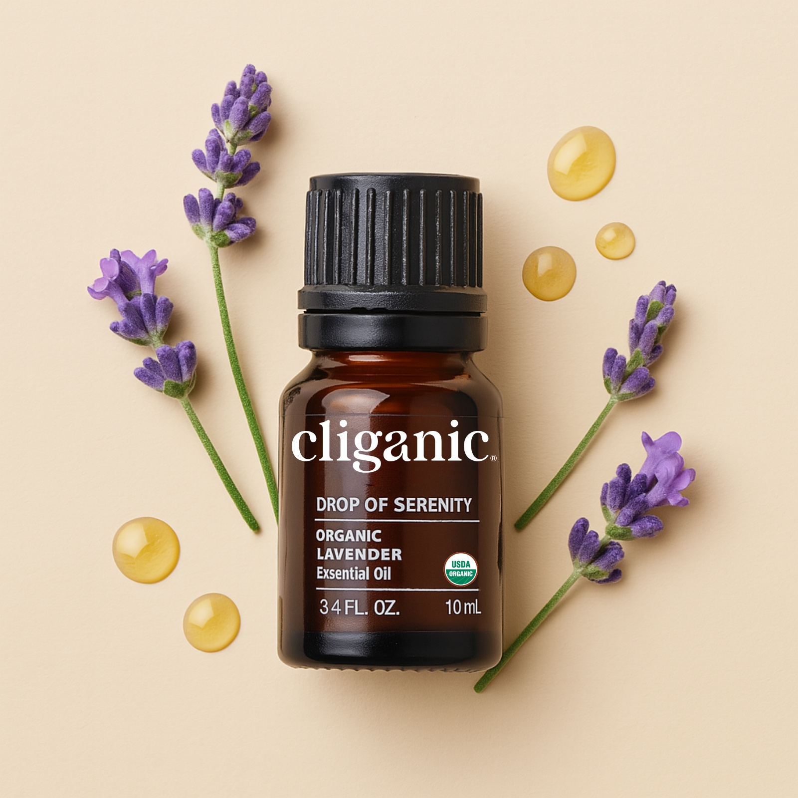 Aceites esenciales Cliganic en clase de yoga