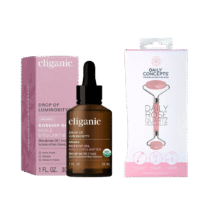 Aceite de Rosa Mosqueta & Roller Cuarzo de Rosa