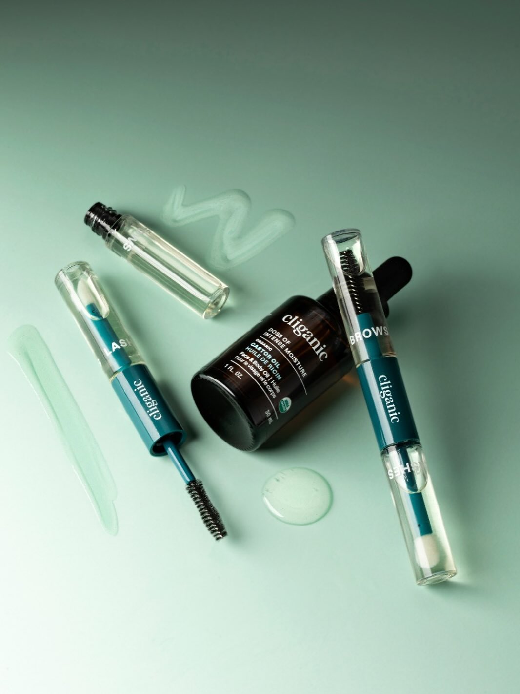Cliganic Ricino – close-up etiqueta